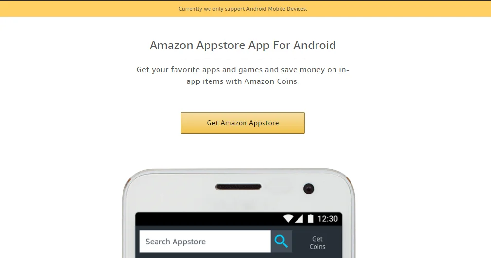 Amazon App Store - alternative app store android