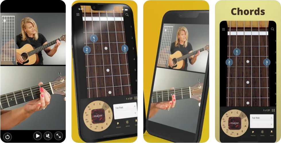 ChordBank - best free guitar learning app