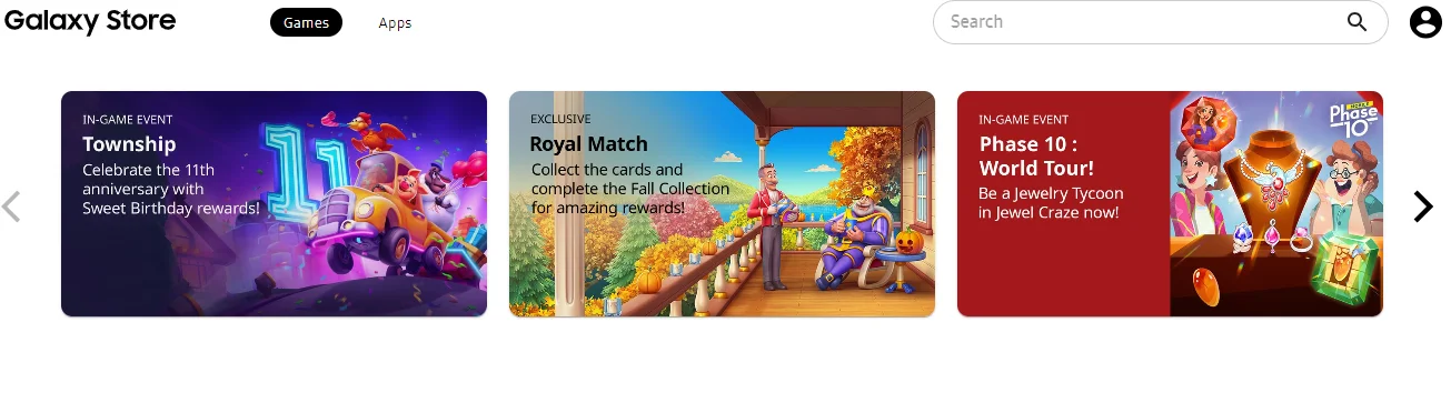 Galaxy Store - 3rd party app store android