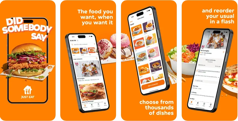 Just Eat: Food Delivery Apps Calgary