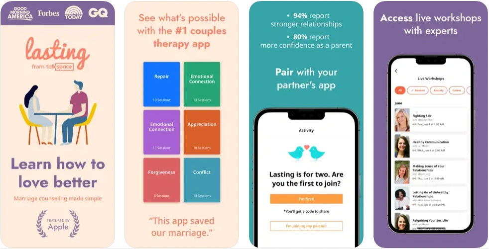 Lasting App: Couple Apps