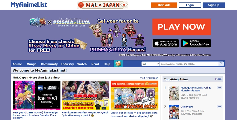 MyAnimeList