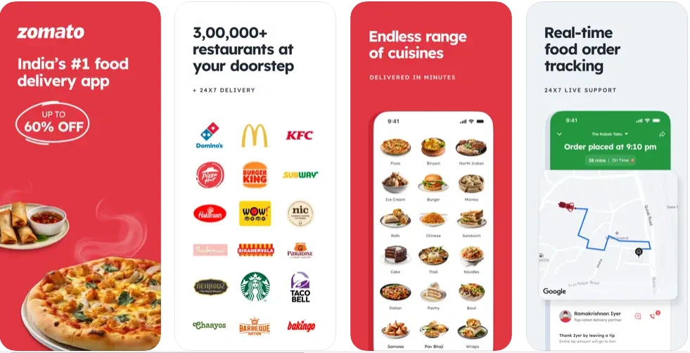 Zomato: Apps Like Uber Eats in Canada - itechnolabs