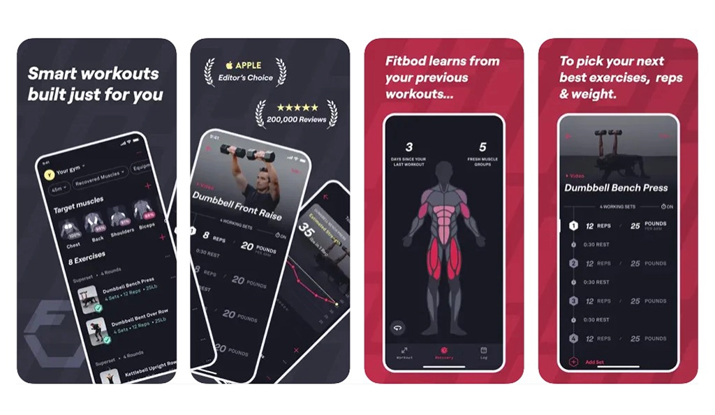 Fitbod - smartwatch applications
