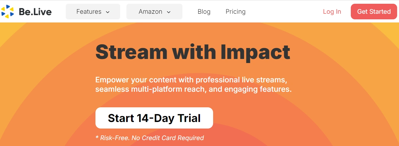 Be.Live - Live streaming platform