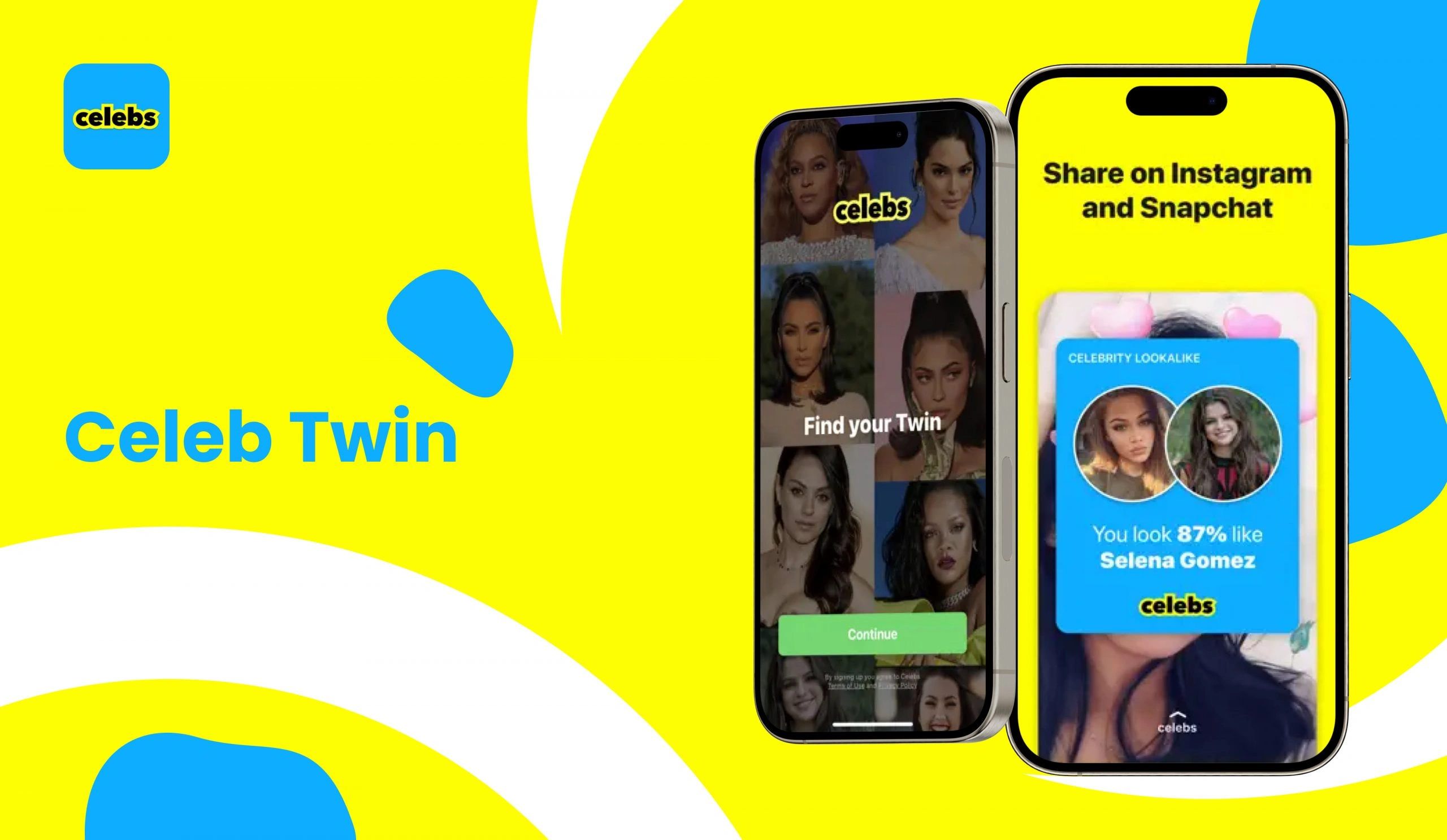 Celeb twin
