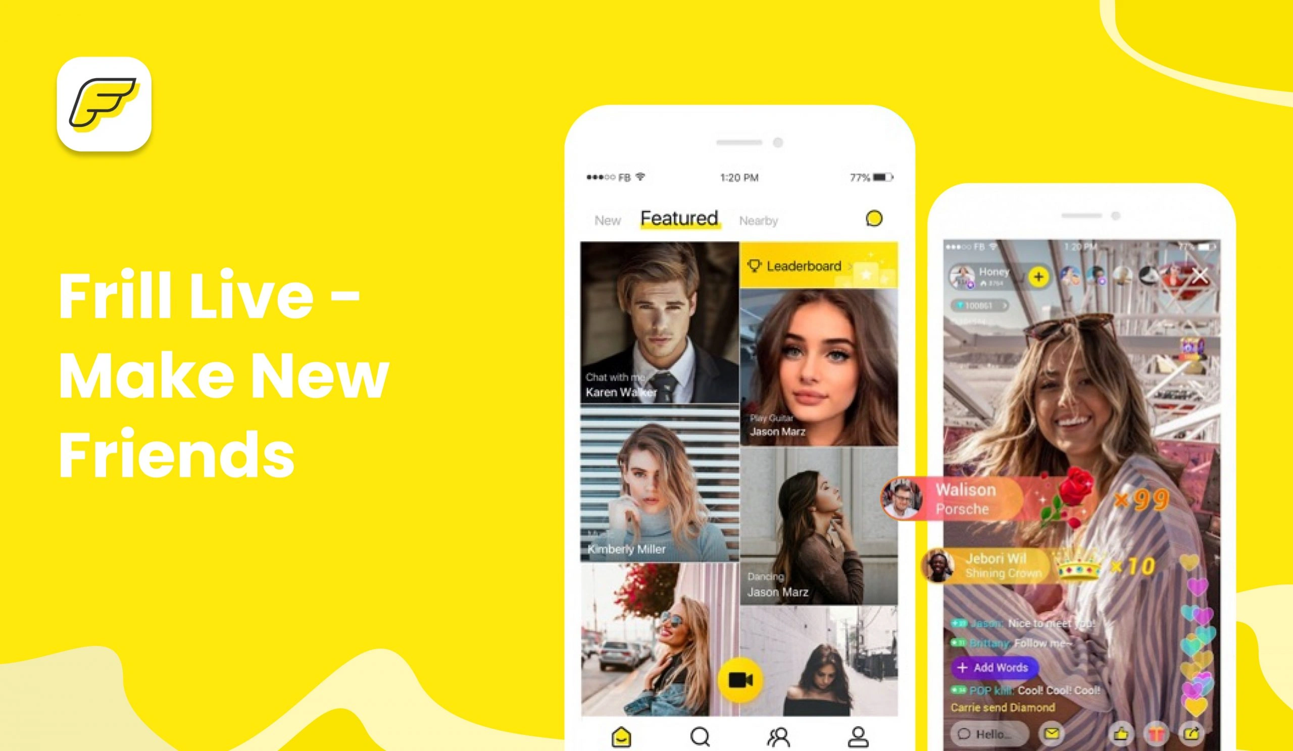 Frill Live – A Good Omegle Alternative To Meet Strangers