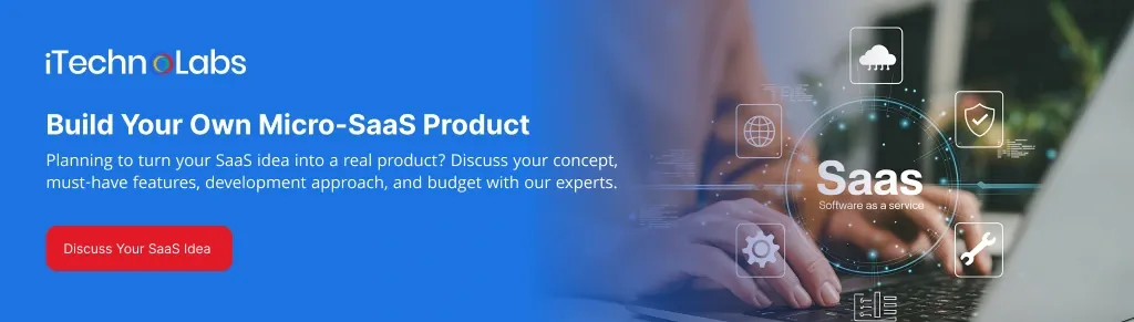 Build Your Own Micro-SaaS Product - iTechnolabs